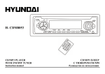 Hyundai H- CDM8053 User's Manual