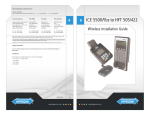 Hypercom Terminal HFT 505/422 User's Manual