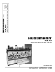 hussman Saw VGM User's Manual