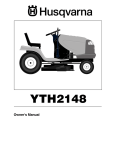 Husqvarna YTH2148 User's Manual