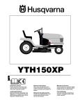 Husqvarna YTH150XP User's Manual