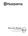 Husqvarna RZ4621 BF User's Manual