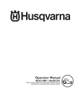Husqvarna RZ4219BF User's Manual
