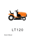 Husqvarna LT120 User's Manual