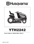 Husqvarna YTH2242 User's Manual