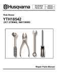 Husqvarna YTH18542 User's Manual