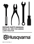 Husqvarna SRD17530 User's Manual