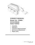 Husqvarna CG46A User's Manual
