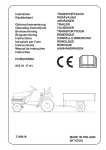 Husqvarna 953 51 17-01 User's Manual