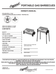 Huntington Grills Z21.89A-2008/CSA User's Manual