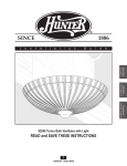 Hunter 43042-01 User's Manual
