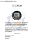 Humminbird reelschematic HDR600 User's Manual