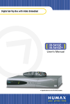 Humax IR-5410Z User's Manual