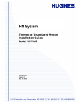 Hughes HN7700S User's Manual