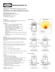 Hubbell LightHawk LHIR User's Manual