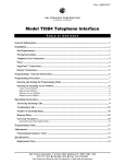 Hubbell Electric Heater Company TI984 User's Manual