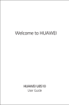 Huawei U8510 User's Manual