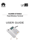 Huawei ETS5623 User's Manual