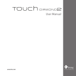 HTC TOUCH Diamond2 User's Manual