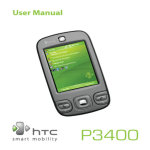 HTC P3400 User's Manual