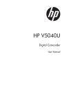 HP V5040u User's Manual