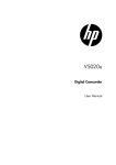 HP V5020u User's Manual