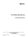 HP 12076A User's Manual