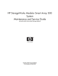 HP StorageWorks Modular Smart Array 500 System User's Manual