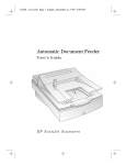 HP ScanJet Scanners User's Manual