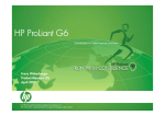 HP ProLiant G6 User's Manual