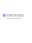 HP PROBOOK 4520S User's Manual