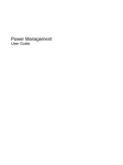 HP Power Management System User's Manual