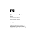 HP PAVILION ZD8000 User's Manual