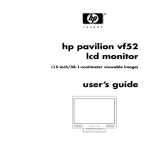 HP vf52 User's Manual