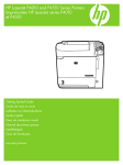 HP P4010 User's Manual