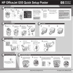 HP g55 Quick Setup Guide