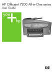 HP OFFICEJET 7200 User's Manual