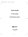 HP EPM-442A User's Manual