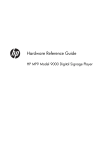HP MP9 Hardware Reference Manual