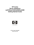 HP sa2250 Getting Started Guide