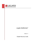 HP Legato Networker User's Manual