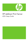 HP 620n Setup and Install