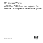 HP A6826A User's Manual