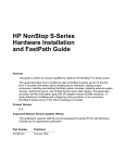 HP NonStop S User's Manual