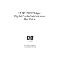 HP NC150T User's Manual