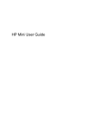 HP MINI1101125NR User's Manual