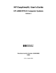 HP e3000 User's Manual