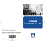 HP T5000 User's Manual
