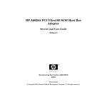 HP A6828A User's Manual