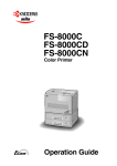 HP FS-8000C User's Manual